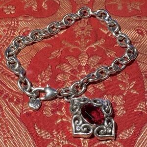 Brighton Alcazar Blaze Red Crystal bracelet